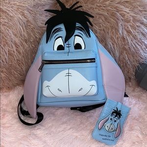 Loungefly Eeyore Mini Backpack and Cardholder